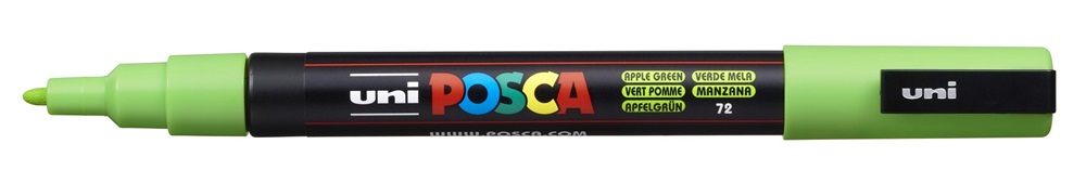 Uni POSCA PC-3M almazöld marker