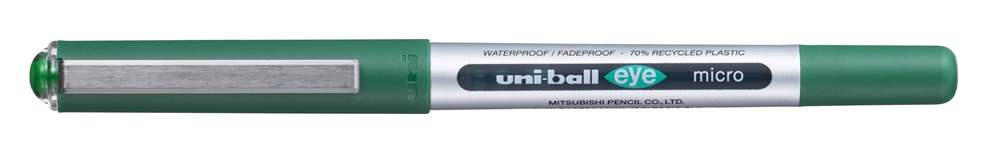 Uni UB-150E Eye Micro zöld rolleriron