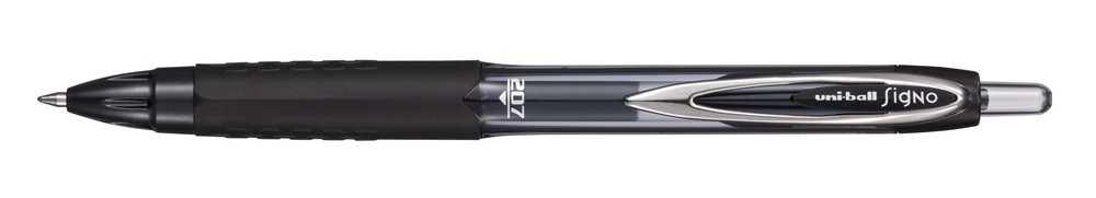 Uni UMN-207E fekete zselés tintájú rollerirón