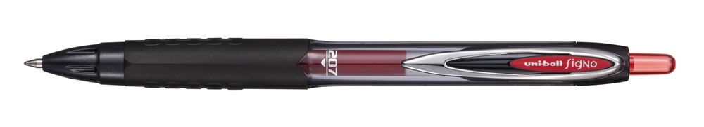 Uni UMN-207E piros zselés tintájú rollerirón