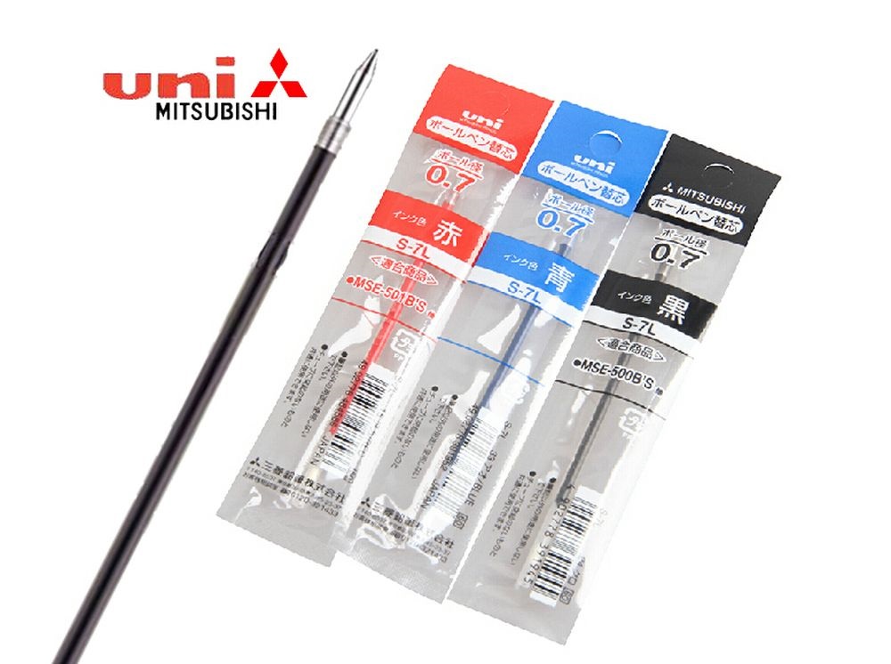 Uni S-7L kék golyóstoll betét