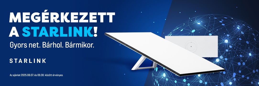 Üzleti internetforradalom az űrből – Megérkezett a Starlink!