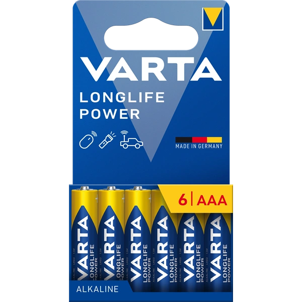 VARTA 4903121746 Longlife Power AAA elem 6db/bliszter