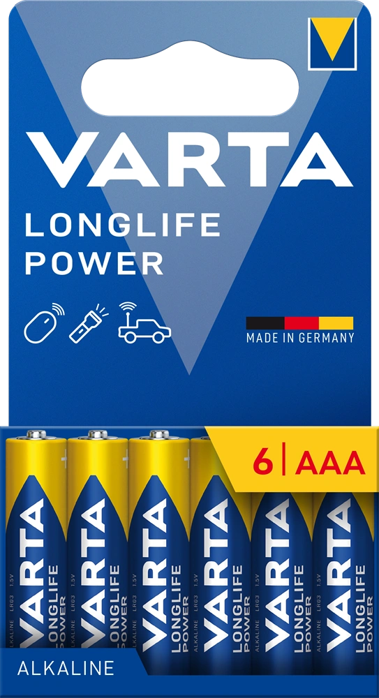 VARTA 4903121746 Longlife Power AAA elem 6db/bliszter