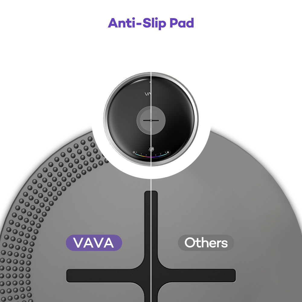 VAVA VA-CL005 fehér LED lámpa, vezeték nélküli töltővel