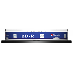VERBATIM 43825 M-DISC BD-R 25GB/lifetime archival/4x/nyomtatható felület/egyszer írható Blu-Ray 10db/csomag