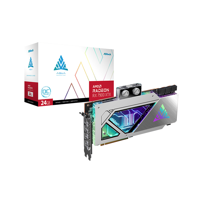 VGA ASRock AMD Radeon RX 7900 XTX AQUA 24G OC