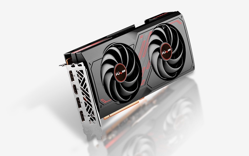 VGA Sapphire PULSE AMD RX 7600 GAMING OC 8GB GDDR6 HDMI / TRIPLE DP LITE