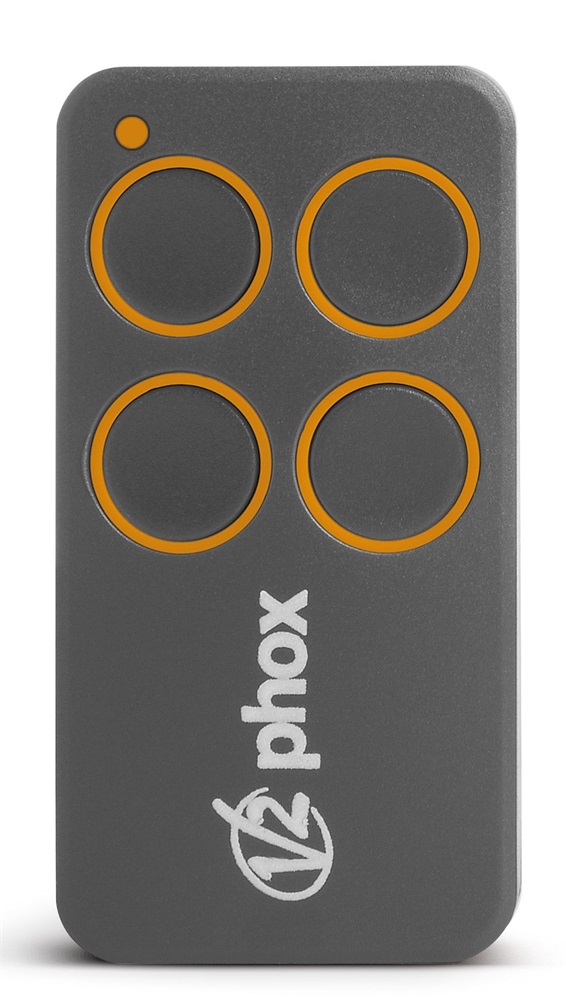 VIDUE PHOX4.868 868 MHz gyári kóddal  (2-s kód), 4 csatornás ugrókódos távirányító