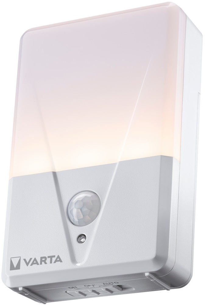 Varta 16624101421 Motion Sensor Night Light éjjeli lámpa + 3db AAA elem