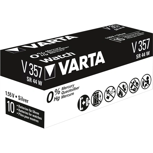 Varta 357101111 V357 (SR44) gombelem 1db/bliszter