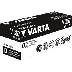 Varta 357101111 V357 (SR44) gombelem 1db/bliszter