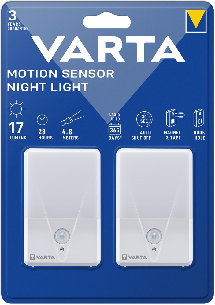 Varta 3AAA 2db-os mozgásérzékelős éjjeli lámpa