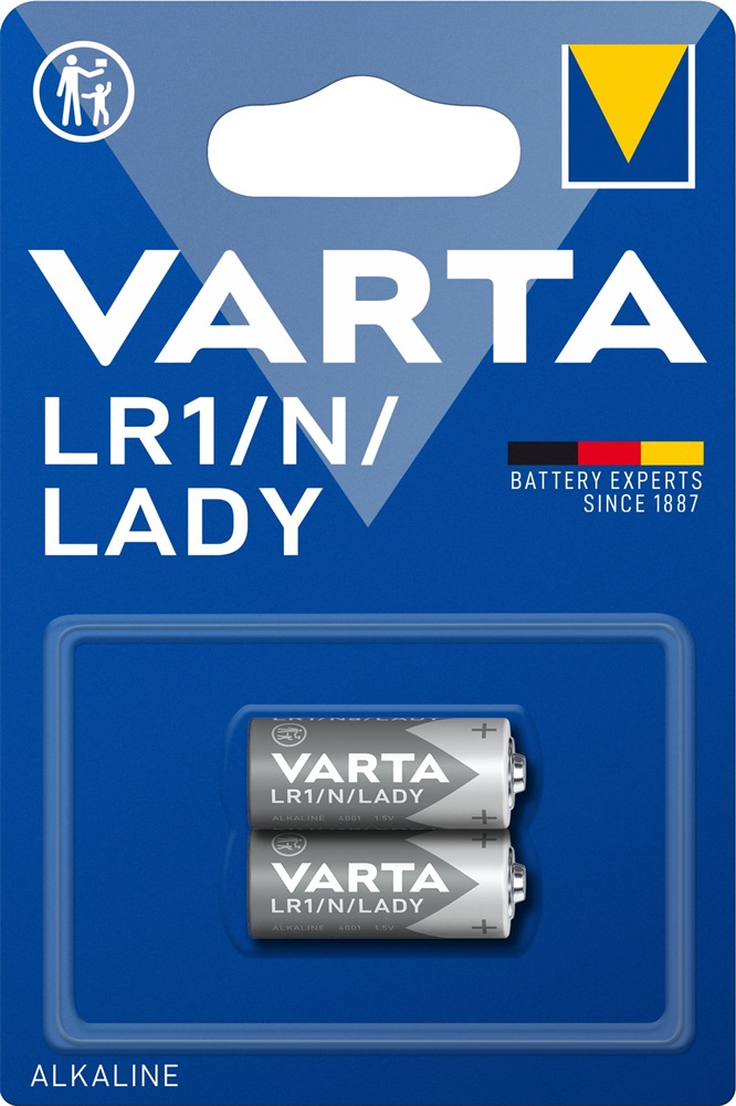Varta 4001101402 LR1 alkáli fotó- és kalkulátorelem elem 2 db/bliszter