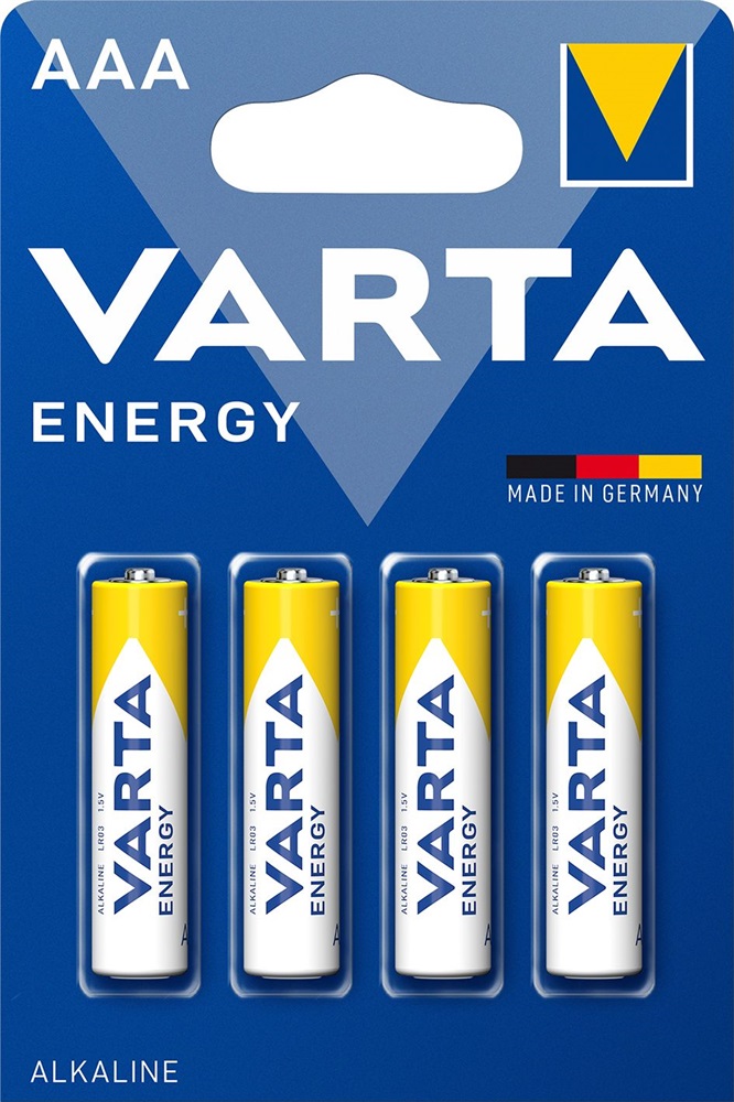 Varta 4103229414 Energy AAA LR03) alkáli mikro ceruza elem 4db/bliszter