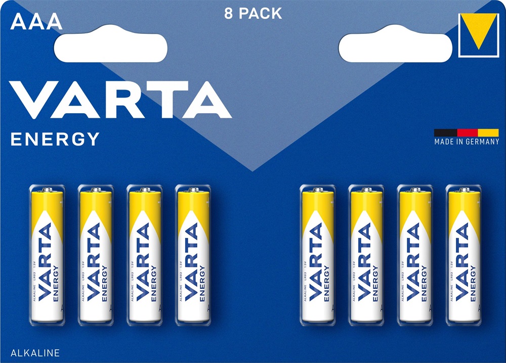 Varta 4103229418 Energy AAA (LR03) alkáli mikro ceruza elem 8db/bliszter