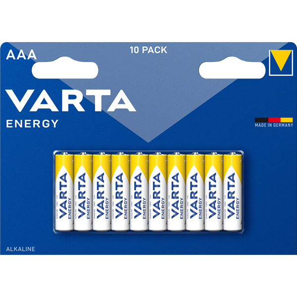 Varta 4103229491 Energy AAA (LR03) alkáli mikro ceruza elem 10db/bliszter