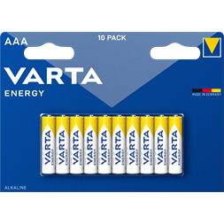 Varta 4103229491 Energy AAA (LR03) alkáli mikro ceruza elem 10db/bliszter