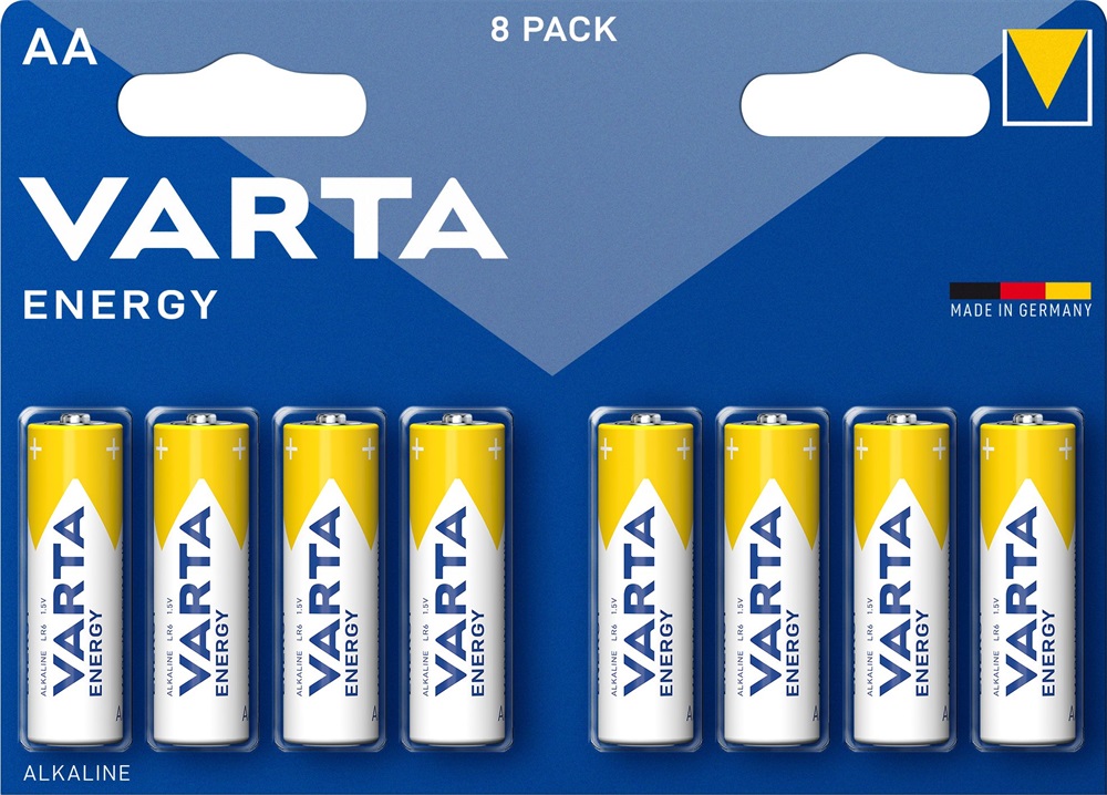 Varta 4106229418 Energy AA (LR6) alkáli ceruza elem 8db/bliszter