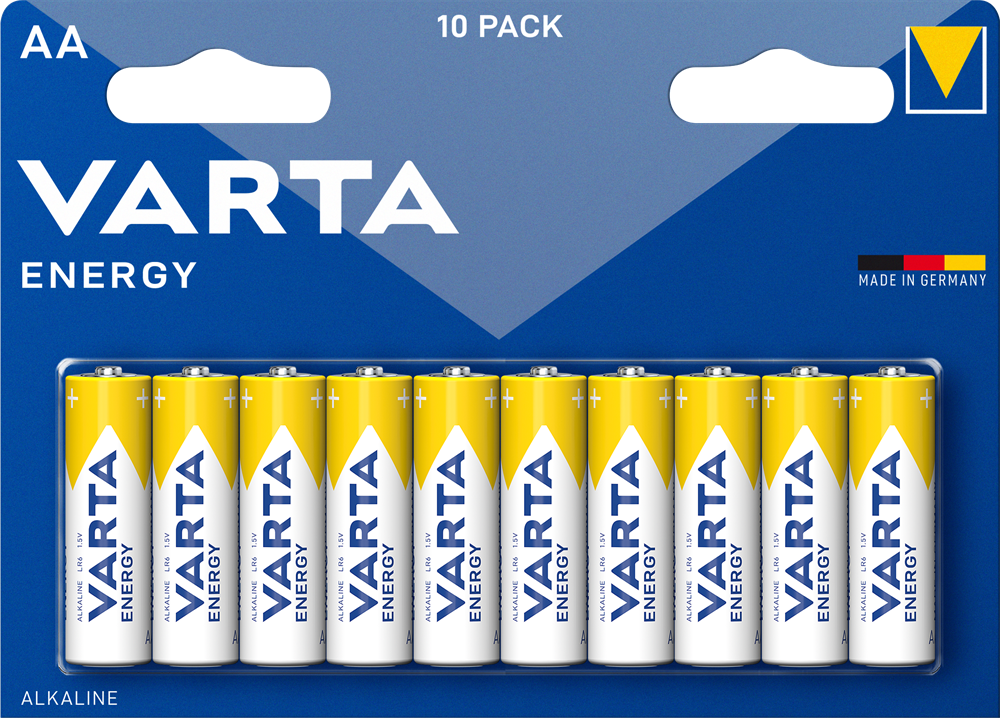 Varta 4106229491 Energy AA (LR6) alkáli ceruza elem 10db/bliszter