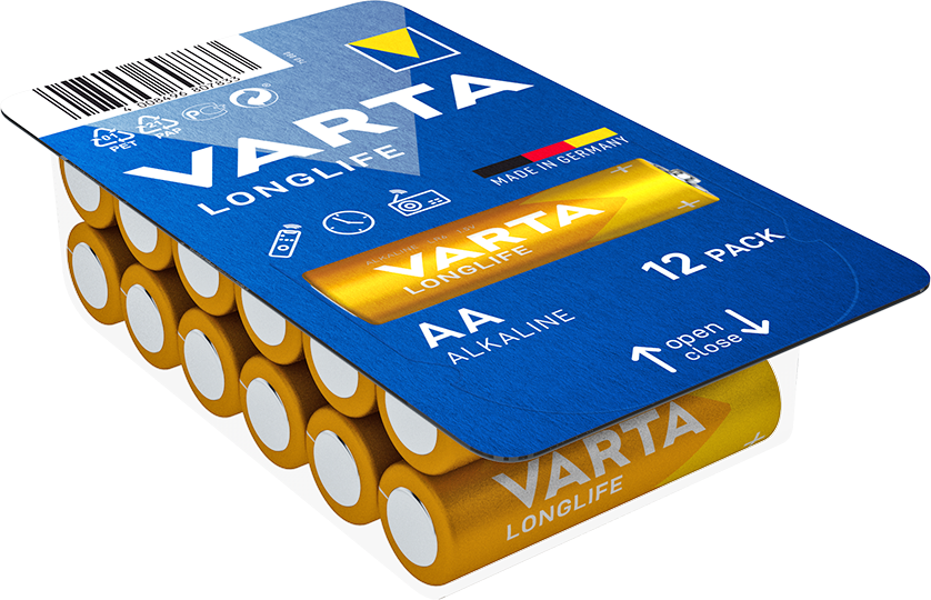 Varta 4106301112 Longlife AA (LR06) ceruza elem BigBox12