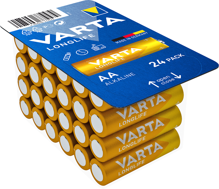 Varta 4106301124 Longlife AA (LR06) ceruza elem BigBox24