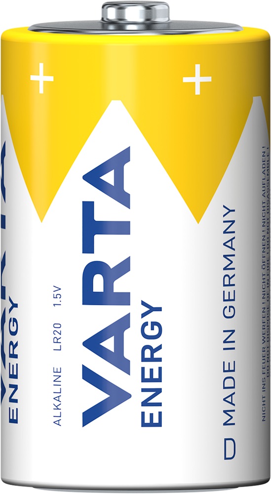 Varta 4120229412 Energy D (LR20) alkáli góliát elem 2db/bliszter