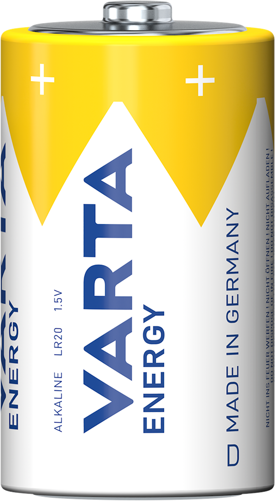 Varta 4120229422 Energy góliát D (LR20) elem 2db/csomag (műanyagmentes csomagolás)