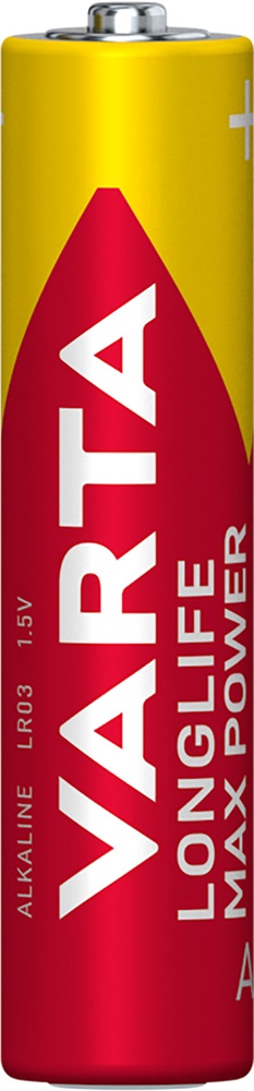 Varta 4703101404 Max Tech AAA alkáli mikro ceruza elem 4db/bliszter