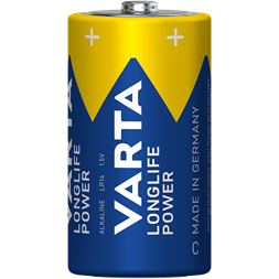 Varta 4914121422 Longlife Power bébi C (LR14) elem 2db/csomag (műanyagmentes csomagolás)