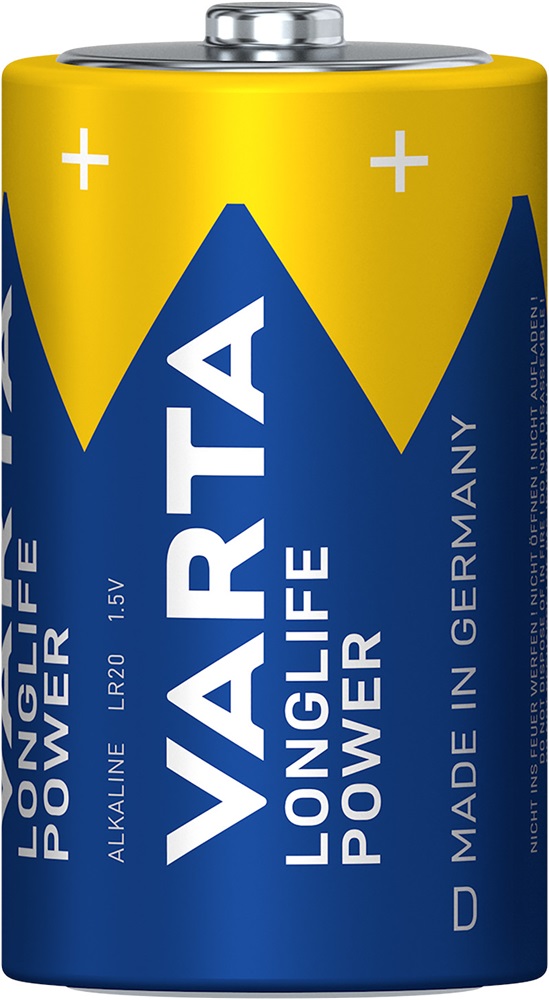 Varta 4920121412 Longlife Power D (LR20) alkáli góliát elem 2db/bliszter
