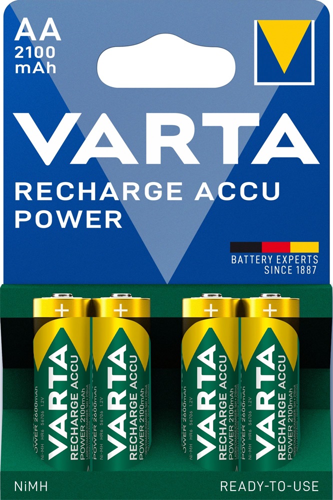 Varta 56706101404 Ready2Use AA (HR6) 2100mAh akku 4db/bliszter