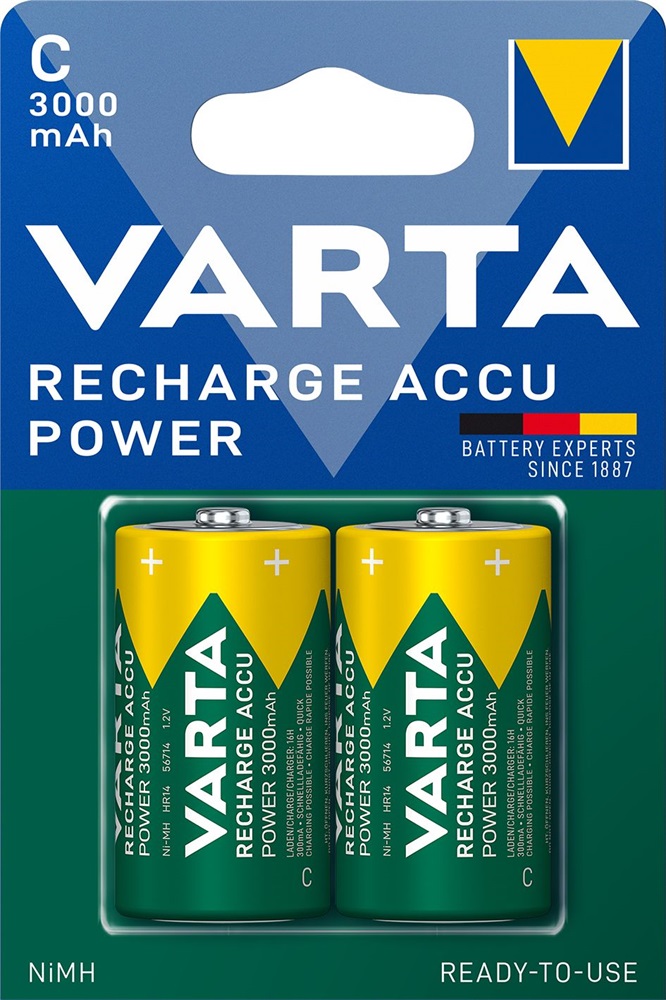 Varta 56714101402 Ready2Use C (HR14) 3000mAh baby akku 2db/bliszter