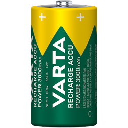 Varta 56714101412 Power bébi C 3000mAh akkumulátor 2db/csomag (műanyagmentes csomagolás)