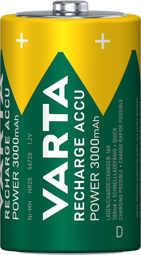 Varta 56720101402 Ready2Use D (HR20) 3000mAh góliát akku 2db/bliszter