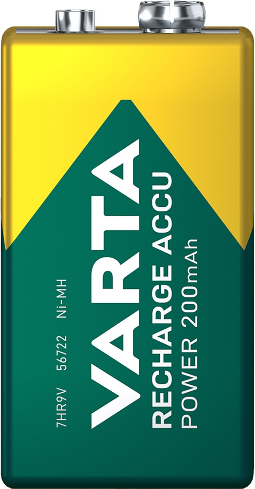 Varta 56722101401 Power Accu 1x9V 200 mAh R2U