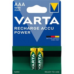 Varta 5703301402 Ready2Use AAA (HR03) 1000mAh akku 2db/bliszter (Újracsomagolt)