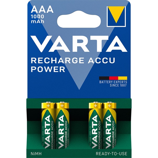 Varta 5703301404 Ready2Use AAA (HR03) 1000mAh akku 4db/bliszter