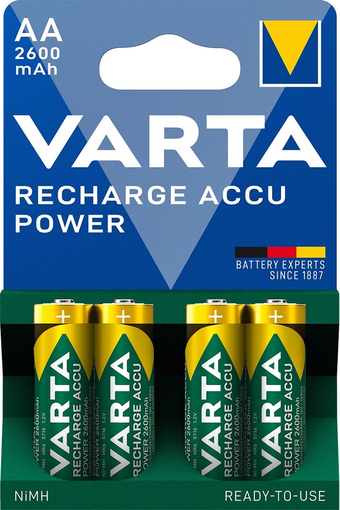 Varta 5716101404 Ready2Use AA (HR6) 2600mAh akku 4db/bliszter