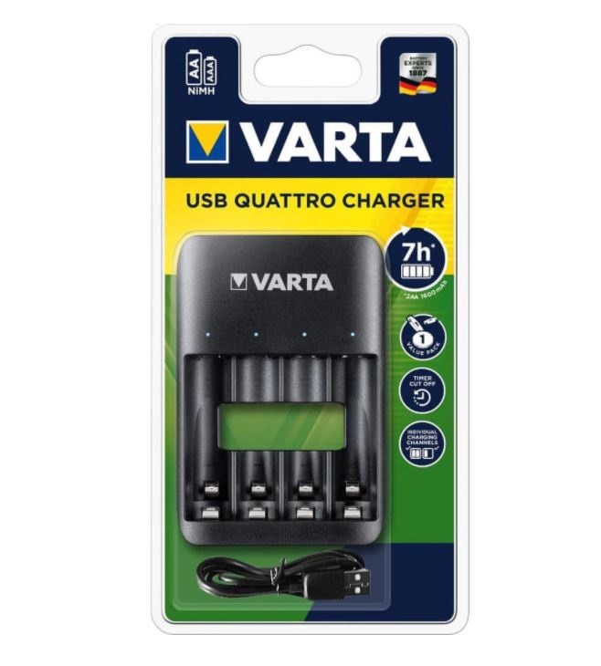 Varta 57652101451 USB Quattro töltő