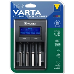 Varta 57676101401 LCD Dual Tech akkumulátor nélküli töltő