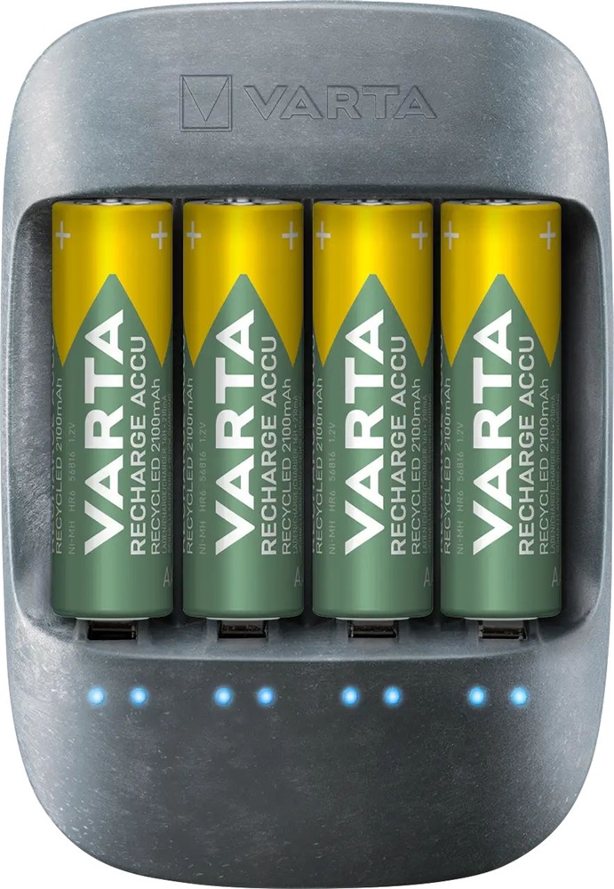 Varta 57680101451 ECO töltő + 4db AA 2100 mAh akkumulátor