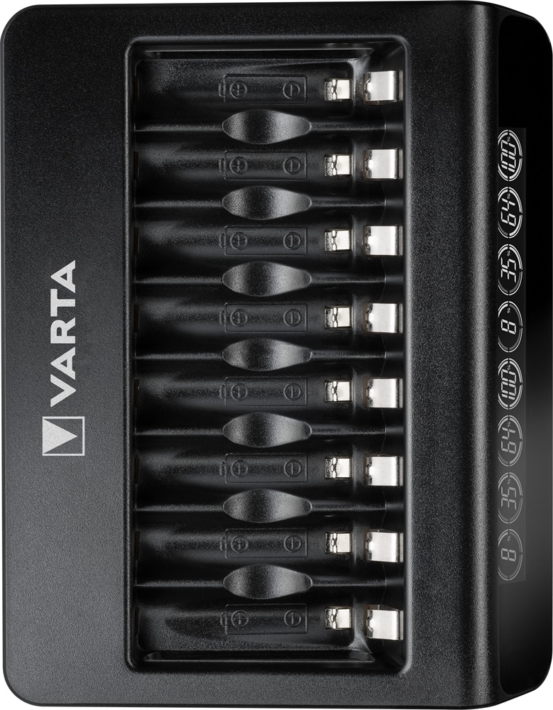 Varta 57681101401 LCD Multi Charger 8db-os akku töltő