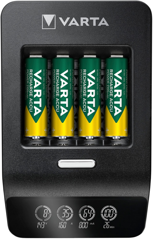 Varta 57685101441 LCD Ultra Fast Charger/4db AA 2100mAh akku/akku töltő