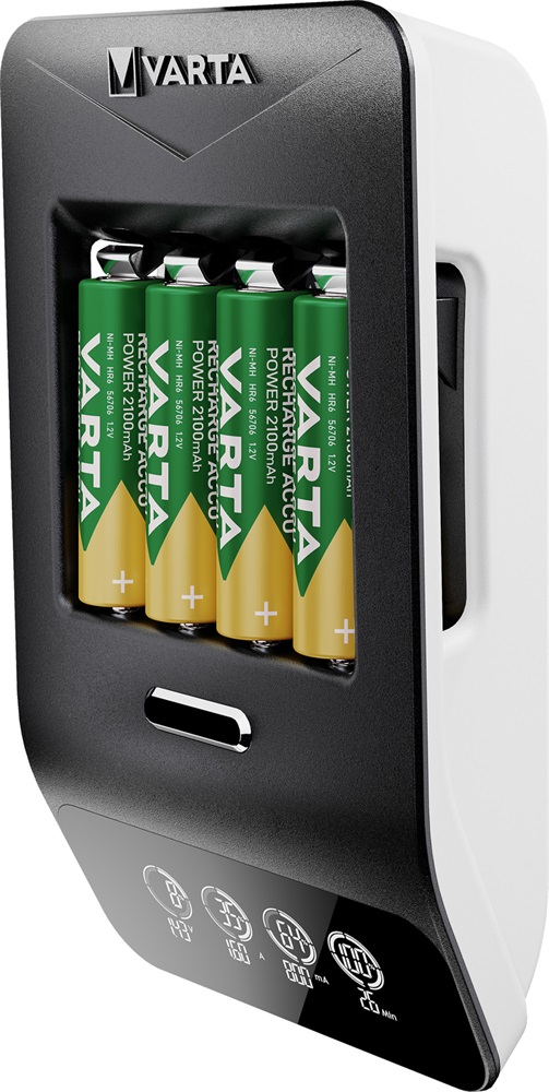 Varta 57685101441 LCD Ultra Fast Charger/4db AA 2100mAh akku/akku töltő