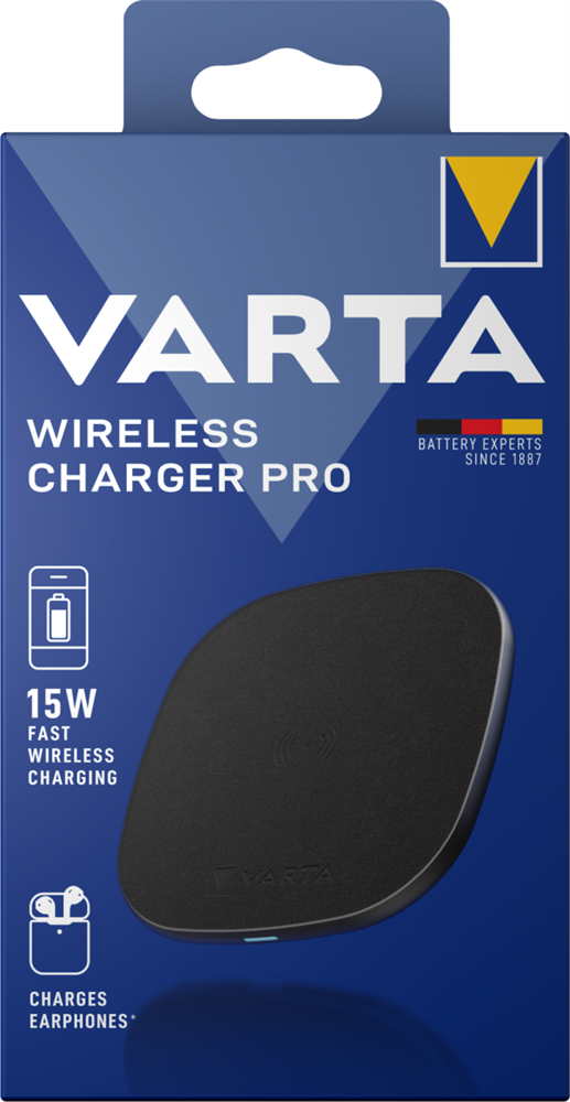 Varta 57905101111 Wireless Charger Pro vezeték nélküli gyors töltő