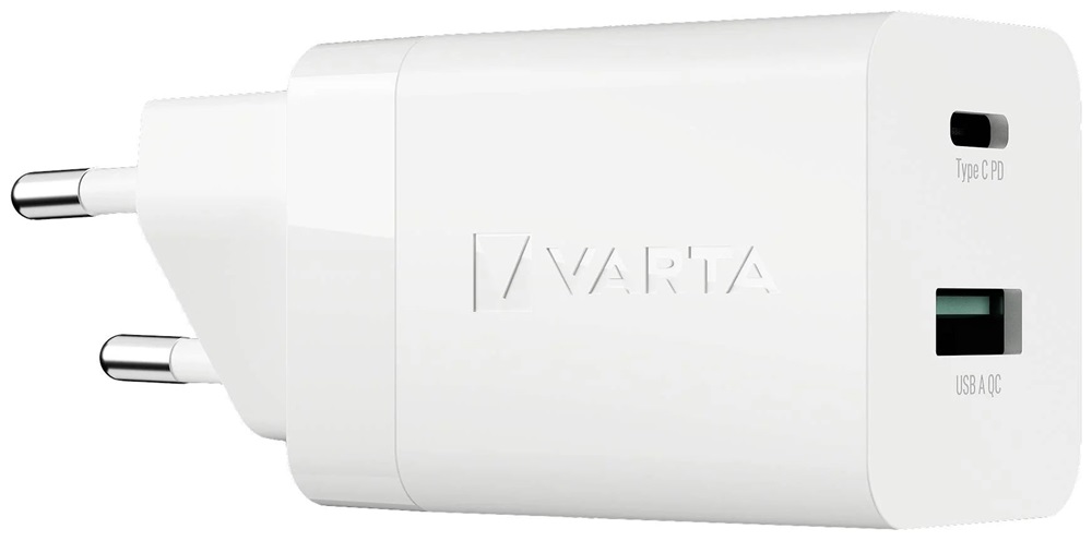 Varta 57955101111 Speed USB A 18W/USB C 20W hálózati töltő