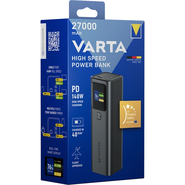 Varta 57984101111 High Speed 27000mAh power bank