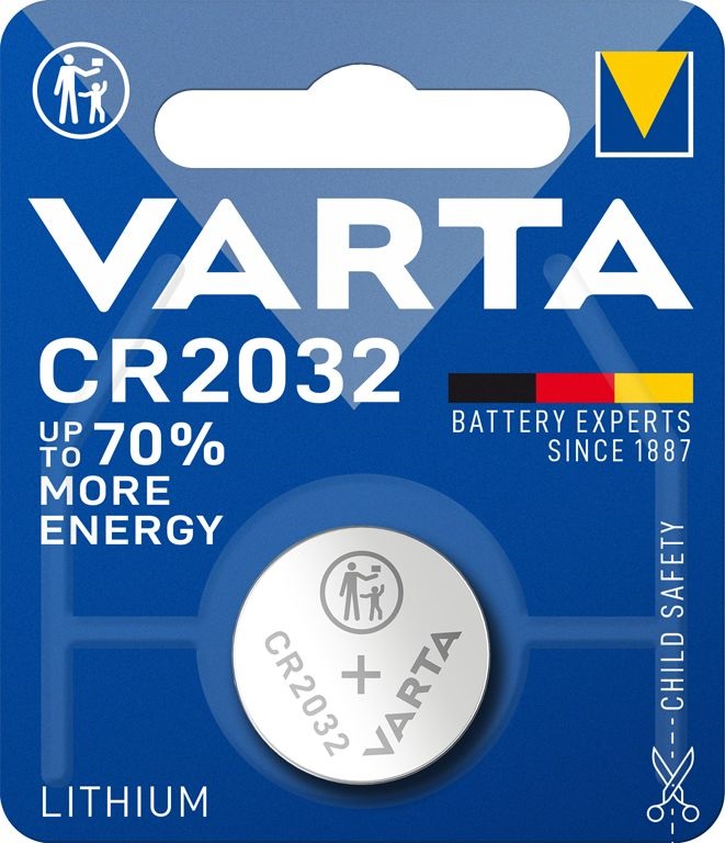 Varta 6032112401 CR2032 lítium gombelem 1db/bliszter
