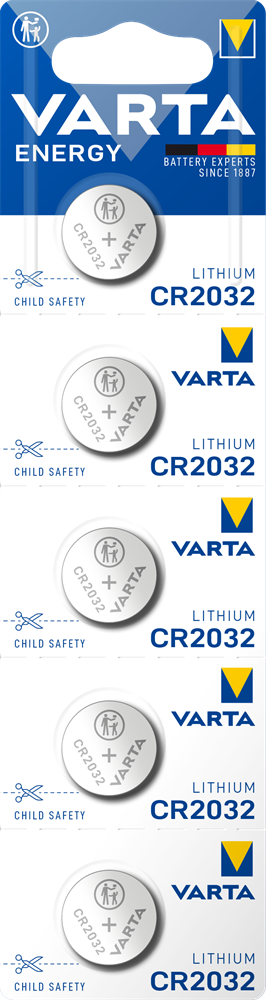 Varta 6032229405 Energy CR2032 lítium gombelem 5db/bliszter
